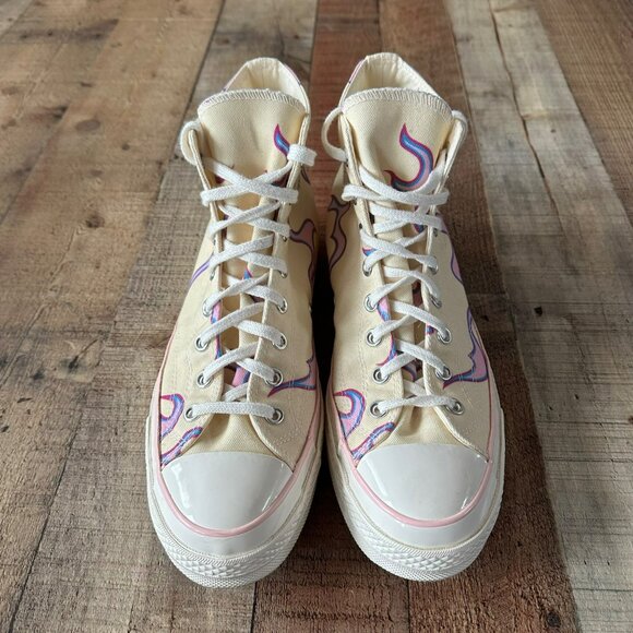 Converse Chuck Taylor All Star High Top Sneakers Size 10 Unisex Canvas Multicolo - Picture 11 of 11